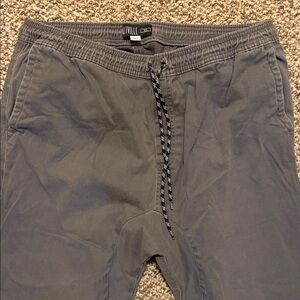 Men's Charcoal Jogger Pants